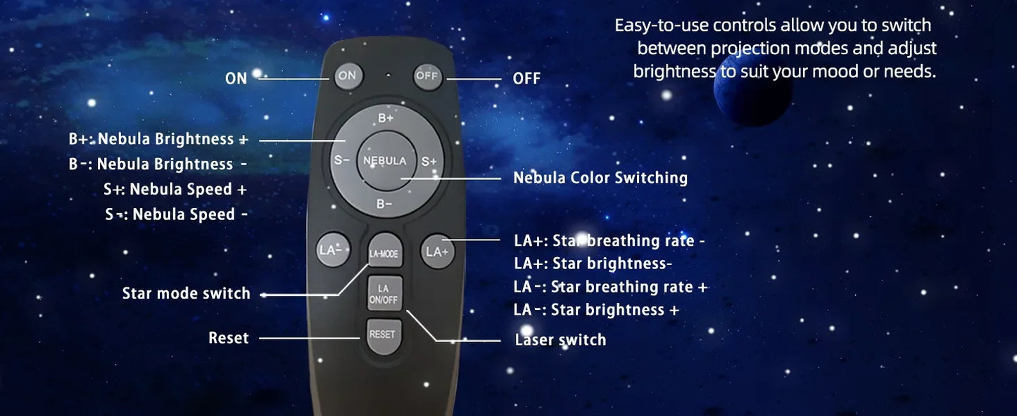 Galaxy Star Astronaut Projector